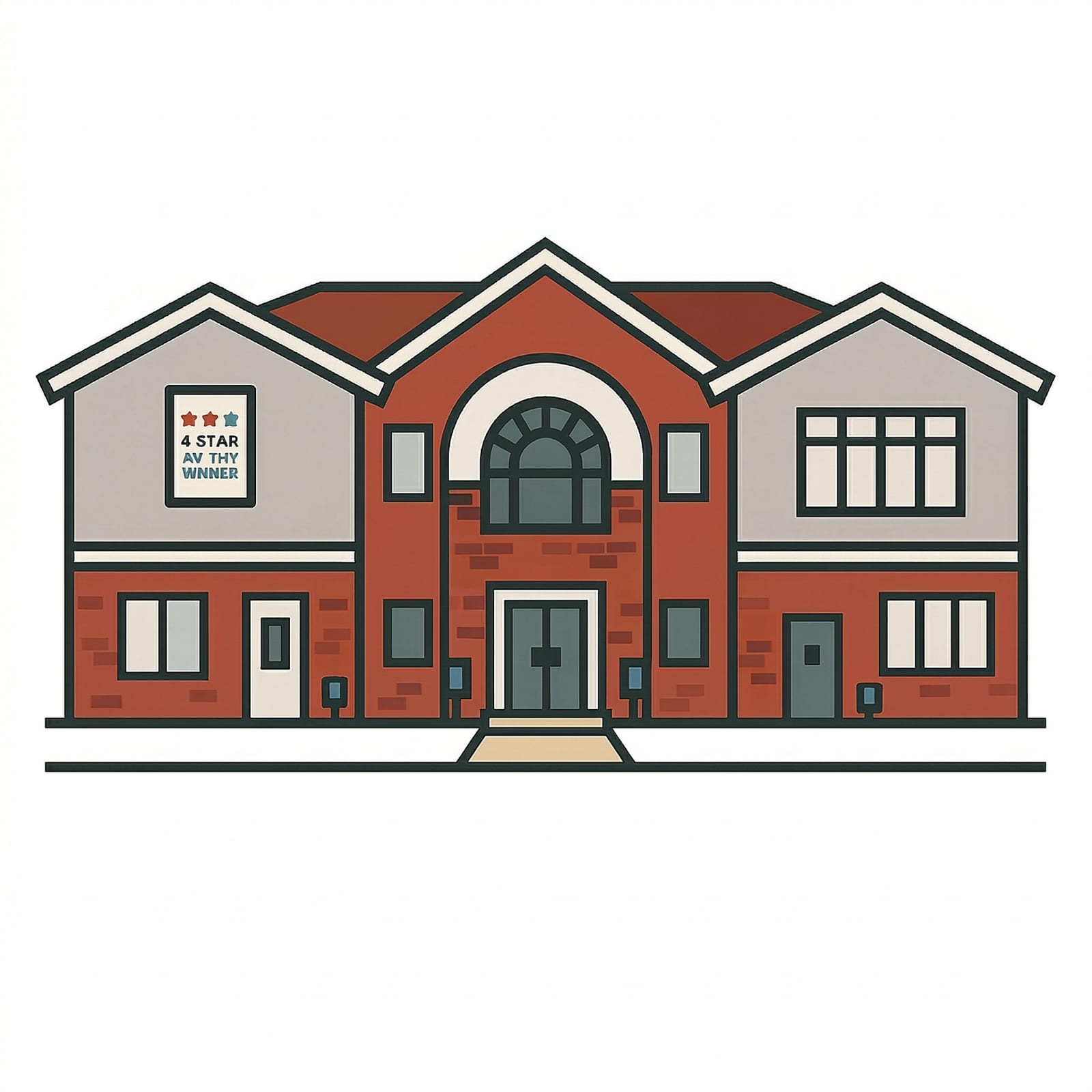 All Around Children center illustration